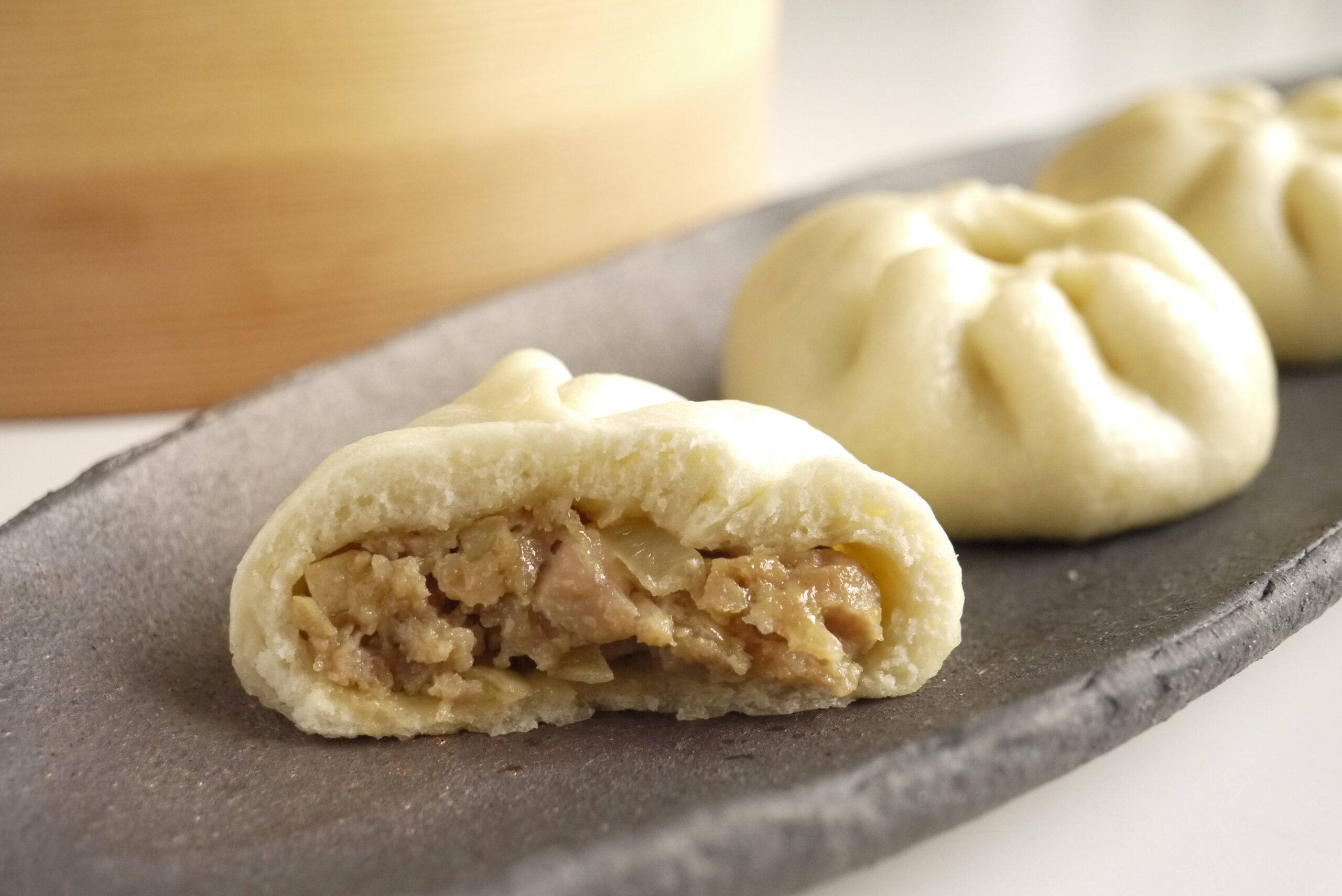 ワンデー・レッスン(12・1月) 〜せいろとスチームオーブン蒸し比べ～ ジューシー肉まん、花椒香る麻辣まん_