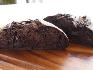 ワンデー・レッスン(2・3月) 〜湯ゲルのショコラカンパーニュ、葛粉のミルク食パン_